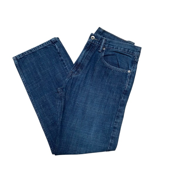 Vintage Levi’s 505 Straight Leg Jeans Blue - Picture 4 of 15